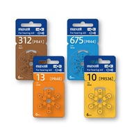 MAXELL HEARING RID BATTERY BATERI ALT PENDENGARAN PR41 PR44 PR48 PR536 Size 13 10 675 312 ORIGINAL