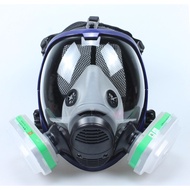 Masker Respirator Gas Mask Full Face N95 2011 Cotton Filter - 6800