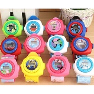 Projector Watch of 3D electronic Cartoons with 20 images