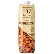 137 Degrees Real Almond Milk Unsweetened,  1 Liter