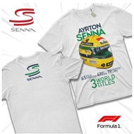 Ayrton Senna Racing TShirt Round Neck