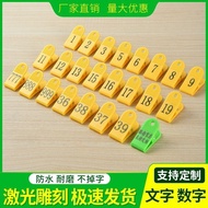 Number plate / Spicy Hot Clip Digital Number Hotel Restaurant Serving Etc. Dining Pick-Up 数字夹子 1-100