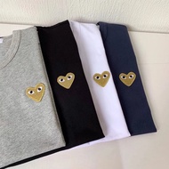 C CDG/Rei Kawakubo Original Channel OrderBreast Golden Little Heart Eyes Embroidery Embellishment, C
