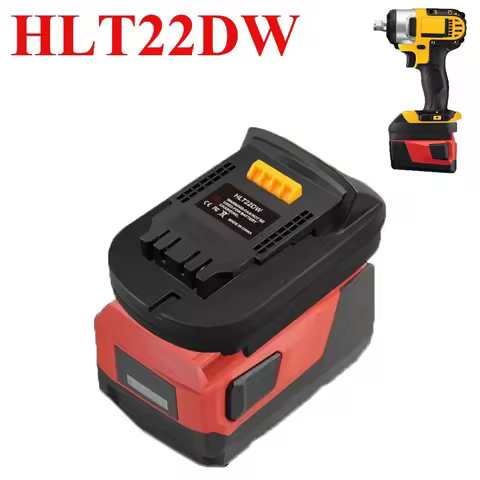 HLT22DW Battery Adapter Converter for Hilti 22V Lithium Batteries for DEWALT 20V Lithium Batteries T