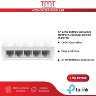 TP-Link LiteWave 5-Port / 8-Port | 10 Mbps / 100 Mbps Desktop Switch LS1005 | LS1008