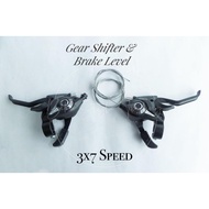 GEAR SHIFTER & BRAKE LEVEL / GEAR SHIFTER 3X7 SPEED / GEAR SHIFTER 3X8 SPEED / SET GEAR SHIFTER & BR
