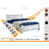EUREKA 8 Queen/King Bed Frame / Katil Kayu Wood (Deliver &amp; Installation Klang Valley)