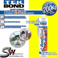 TEKBOND 280ML Bond & Seal Everything Bond and Seal Everything [White Color] Adhesive Max Bond