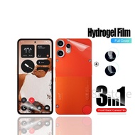 [3 in 1] Nothing Phone 3a | 3a Pro | 2a | CMF Phone 1 | Phone 1 | Plus | 2 | 1 | (2a) Plus Hydrogel 