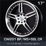 AD 17 inch 7.5JJ 4X100 4X114.3 ET42 ORI CAR SPORT RIMS WHEELS CW201
