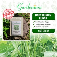 GARDENIUM Benih Baby Buncis Kenya Buncis Biji Hitam Perdu Non Rambat Tanaman Sayur Unggul