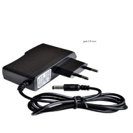 Black Electrical Adapter Jack 2.5 mm 9V 0.6A