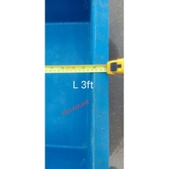 Blue fible tank 3ft x 2ft x 1ft