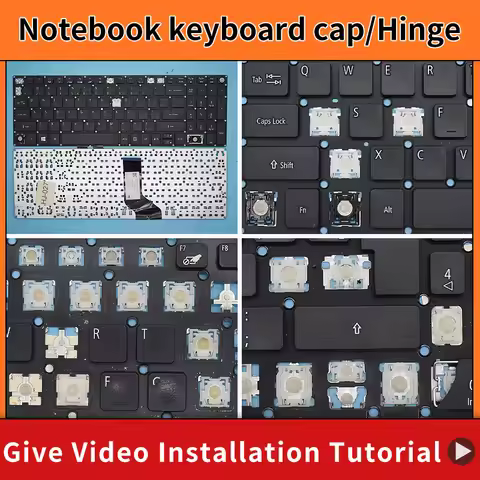 Replacement Keycap Key cap Hinge for Acer Aspire 3 A315-21 A315-41 A315-41G A315-31 A315-51 A315-53 
