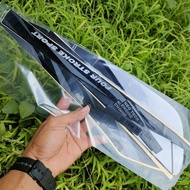 STRIPING STIKER LIST BODI MOTOR STANDAR HONDA GL MAX TAHUN 1996 SILVER HITAM HITAM SILVER GL MAX 96