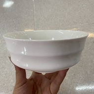 6-Inch Ceramic Cup Curry Bowl Japanese White Made From Good Quality Ceramics Can Be Used In The Micr