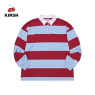 [KIRSH] STRIPE RUGBY LOOSE-FIT T-SHIRT | 25FW
