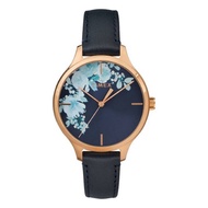 Timex TW2R66700 Crystal Bloom นาฬิกาข้อมือผู้หญิง สีกรมท่า As the Picture