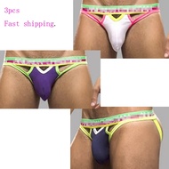 3ชิ้นผู้ชาย Jockstrap ผู้ชาย Underwear T Hongs กางเกง Cueca กางเกงชั้นในชาย Gstring T Hongs เซ็กซี่เกย์ผู้ชาย Underwear กางเกงการจัดส่งสินค้าได้อย่างรวดเร็ว,Kk-001