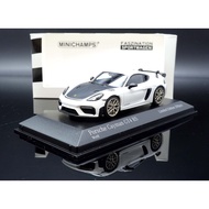 [MASH] Minichamps 1/43 Porsche 718 (982) Cayman GT4 RS White