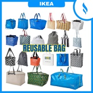 IKEA Bag Laundry Bag Recycle Bag Foldable Shopping Bag Foldable Beg Baju Beg Ikea Bag Ikea Beg Dobi