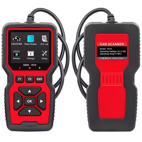 V519 Multi-Language OBD2 Scanner ELM327 Car Diagnostic Tool Code Reader OBD Engine Fault Code OBDII 