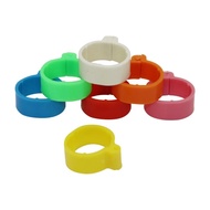 50 Pcs Chicken Foot Rings With An Inner Diameter Of 1.6cm Plastic Open Buckle Chicken, Duck And Goos