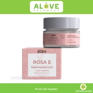 [ALIVE PHARMACY] Garden of Eden Rosa E Pigment Hydra Cream 50g | Krim Pencerah & Pelembap Wajah