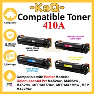 410A 410A CF410A Black CF411A Cyan CF412A Yellow CF413A Magenta Compatible Toner Cartridge for M452n