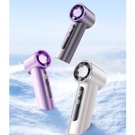 {COMPIT}X98 High-Speed Mini Handheld USB Rechargeable Fan Long Battery Life Portable Turbo Outdoor F