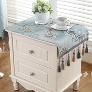 ▨European bedside table cover cover cover dust cloth towels luxury household dust cover dust cover cloth art the washer