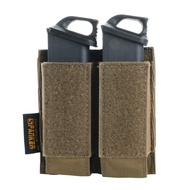 EXCELLENT ELITE SPANKER Tactical Open Top Double/Triple Pistol Mag Pouch for Glock M1911 92F Magazin