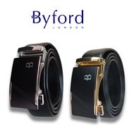 Byford London Men's Automatic Buckle Trendy Business Casual Strap Belt / / Belt-10