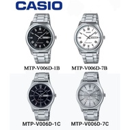[2YEARS WARRANTY] Casio Watches MTP-V006D Men Watches MTP-V006D-1B MTP-V006D-7B Jam Tangan Lelaki V0