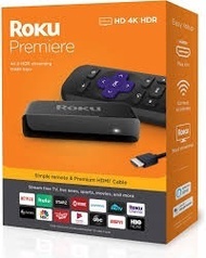 Roku Premiere HD/4K/Streaming Media Player With Simple Remote-Refurbished