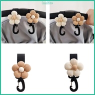 INN Baby Stroller Hook Wheelchair Bag Organiser Clip Pram Hanger Cartoon Flower Charm Infant Stroller Baby Cart Decorati