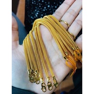 Gelang Pandora Hollow Emas 916 Tulen