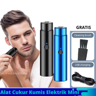 Alat Cukur Kumis Elektrik Mini Feihong Portable USB - Alat Cukur Kumis Dan Jenggot - Pisau Pencukur Kumis Jenggot Recharge - Alat Cukur Elektrik Portable Kumis Jenggot Bulu Ketiak 3 In 1 - Cukuran Jenggot - Hair Clipper - Kerokan Kumis Jenggot Viral Tikto