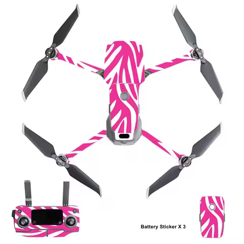 For DJI Mavic 2 Skin Sticker,Protective Decal Cover Full Set for DJI Mavic 2 Skin