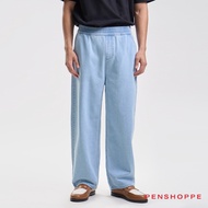 Penshoppe Baggy Fit Herringbone Denim Jeans For Men Seluar Jeans Lelaki Seluar Jeans Baggy Lelaki