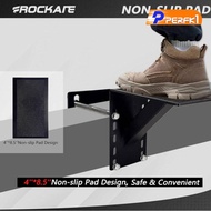 [Perfk1] Trailer Frame Mount Step Anti Slip Surface Pedal Bracket 9.5x5 Inch for Boat RV