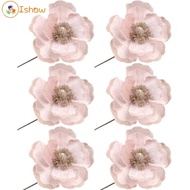 [ISHOWMAL-SG]Artificial Christmas Decorations 18cm Size Flowers Easy To Arrange Flowers-New In 1-
