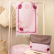 Sakha Custom Name Prayer Rug - Pink Flower