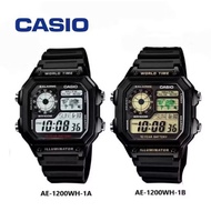 Casio Men Watch AE-1200WH-1A & AE-1200WH-1B