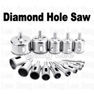 Diamond glass drill 6-80mm Electroplated Hole Saw Drill Bits For For Glass Marble Tiles Mata Tebuk K