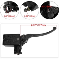 7/8" Brake Master Cylinder,Front Right Brake Lever for Honda TRX250 TRX300 CX500 CB750 FT500 GL500 F