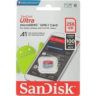 Sandisk Ultra MicroSDXC A1 UHS-I 記憶卡 256GB 100MB/s Class 10