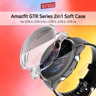 Amazfit GTR Series Protector Case, 2in1 Soft Casing With Screen Cover (GTR 4, GTR 3, GTR 3 Pro, GTR 
