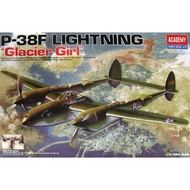 ACADEMY 1/48 P-38F "Glacier Girl" 12208