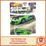 Hot Wheels 1:64 Fast & Furious Mitsubishi Eclipse Hotwheels